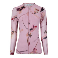 (10 UK, Pink) Ted Baker Womens/Ladies Floral Mesh Long-Sleeved Top