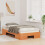 VidaXL vidaXL Bed Frame Brown 75 x 190 cm 3