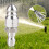 Xubond Sprinkler Head Dredging Stainless Steel High Pressure Nozzle Tools Silver 4
