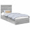 VidaXL vidaXL Storage Bed Grey Sonoma 100 x 200 cm Engineered Wood 3