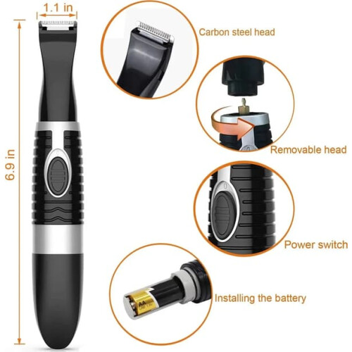 Electric pet trimmer - For trimming around paws, face, buttocks 2