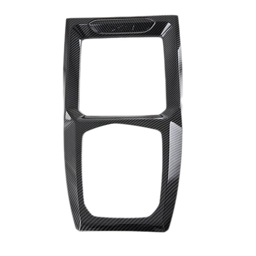 Auto Carbon Fiber Central Gear Shift Panel Control Panel Decal Interior Modification for  X3 2021 2022