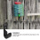 Slanghouder, uitschuifbare slangorganizer, tuinslanghanger (zwart) 7