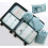 8-pack organiseringset för resväskor, förvaringsväskor, packkuber, resväskor, presenter blå 2