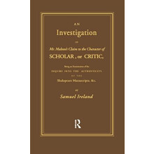 Investigation into Mr. Malones Claim to Charter of Scholar Volume 24 b
