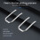 Chrome Interior Accessory Cd  Sequin Trim for   Cla Gla B Class A180 W176 E Gle Class Coupe ,Car Styling 8