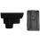 Universal Car Central Armrest Storage Box Cup Holder Ashtray Modification Accessories for  Corsa D Armrest Box - Black 4