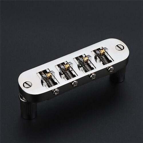 Tune-O-Matic Roller Saddle Guitar Bridge for LP SG 4 String Guitars Electric Guitar 1