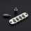 Tune-O-Matic Roller Saddle Guitar Bridge for LP SG 4 String Guitars Electric Guitar 7
