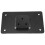 Motorcycle License Plate Frame License Plate Bracket Plate Frame Bracket for  Black 5
