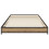 VidaXL vidaXL Bed Frame Artisan Oak 80 x 200 cm Engineered Wood 5