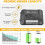 2-Pack 8.0Ah Lithium-Ion Replacement Battery Compatible with DeWalt Tools 3