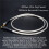 HIFI Network Patch Cable Cat8 Ethernet Cable Rj45 Interface 2000Mhz 40Gbps Speed for Applied to Computers Notebook 0.5M 3