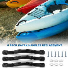 Vervangende Kayak Draaghandgrepen met Ringen en Schroeven Boot Handgrepen Kayak Onderdelen Accessoire voor Buitensport