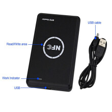 2X RFID Reader Writer Duplicator, NFC Reader, Card Programmer, Access Card Decoder, Writable T5577 UID Fobs Cards