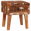 VidaXL vidaXL End Table with Drawer Brown 40 x 32 x 46 cm Solid Reclaim Wood 3