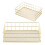 Metall Desktop Organizer - Gold Aufbewahrungskorb 16