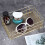 Metall Desktop Organizer - Gold Aufbewahrungskorb 17