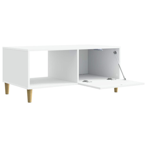 VidaXL vidaXL Coffee Table White 90 x 50 x 40 cm Engineered Wood 2