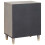 VidaXL vidaXL Bedside Cabinet Grey 50 x 33 x 62 cm Solid Mango Wood 5