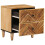VidaXL vidaXL Bedside Table Brown 40 x 33.5 x 46 cm Solid Mango Wood 2