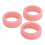 Silikon Ringcover Schutzhülle Smart Ring Pink 3er 14