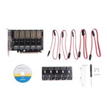 PCIe X16 M.2 Key B NVMe SSD Adapter Card M.2 NGFF to -Ⅲ SSD Adapter Card NGFF SSD Expansion Card