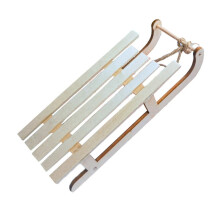 5Pcs Christmas Decor Dining Table Decor Home Decor Wood Decor Wooden Sled Wooden Christmas Adornments