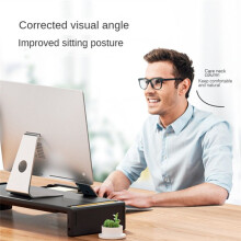 Monitor Increases Elevated USB Expansion and Folding Computer Desktop Storage Desktop Increase Base Bracket Organizer