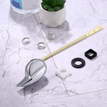 Toilet Tank Accessories Flushing Wrench Flushing Toilet Tank Flush Rod Replacement Parts Side-Mounted Toilet Tank Rod B