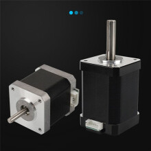 42 Stappenmotor Hoogte 48mm Motor met 1000XH2.54 Kabels voor 3D Printer Extruder CNC Onderdelen-Zwart