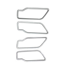 For  Prius 60 Series 2023 2024 Car Inner Door Handle Bowl Cover Trim Interior Accessories (Silver)