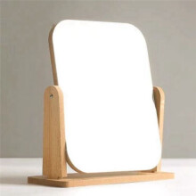 Vanity Makeup Mirror with Stand,Portable Table Desk Countertop Mirror Bathroom Shaving Make Mirror