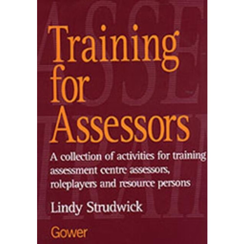 Training for Assessors by Lindy Strudwick Paperback Book
