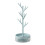 Branch Jewelry Rack with Rotatable Base and Storage Box Tree Tower Rack Hanging Organizer, 1