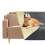 Manta Protectora para Perro para Sofá Impermeable Resistente 152x127cm Gris 1