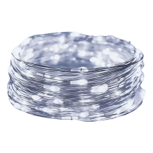 Guirlande LED 100 ampoules 10m Fil de Cuivre Décoratif Cordon Lumineux