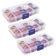 Alice Gitarre Plektron 120 Stueck Plektrum Mediator Mischung 0.58-1.5