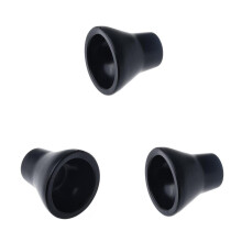 Rubber Golf Black Ball Pick Up Suction Cup Picker For Putter Grip For Course Practice Use And