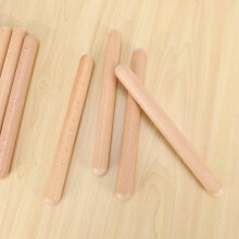 24 Pares de Clavos de Madera Instrumento de Percusión Musical Palos de Ritmo Percusión Palos de Ritmo Juguete Musical para Niños