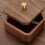 Nordic Simple Black Walnut Dental Floss Box Home Personalized Box 1