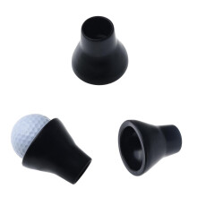 Golf Black Rubber Ball Pick Up Suction Cup Picker For Putter Grip For Course Use And Practice