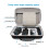 For  OSMO 360 Large Capacity Storage Bag for  OSMO 360 Panoramic Camera Portable EVA Storage Bag 4