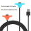 For  2 Magnetic Charging Cable 2.5M 5V 200mA Gamepad Fast Charging Plug and 3