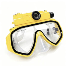 Underwater DV-Kamera HD 720P Dykmaskkamera Vattentät Anti-Dim Videokamera Dykglasögon Simhall A
