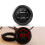 CNSPEED Water Temp Gauge Digital Display 12V Ultra-Thin Universal Water Temperature Meter with Sensor LED Indicator Display 9