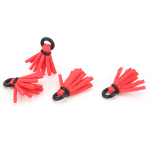4x Fliegenfischer Pose Schaum Rot 29mm Leicht
