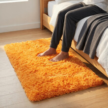 (YELLOW, 60X110 CM) Extra Large Rugs Fluffy Shaggy Living Room Rug