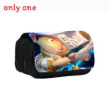 (Green) Hero Elements Boboiboy Pencil Case With Dual Compartments For Supplies School