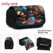 (Blue) Hero Elements Boboiboy Pencil Case With Dual Compartments For Supplies School